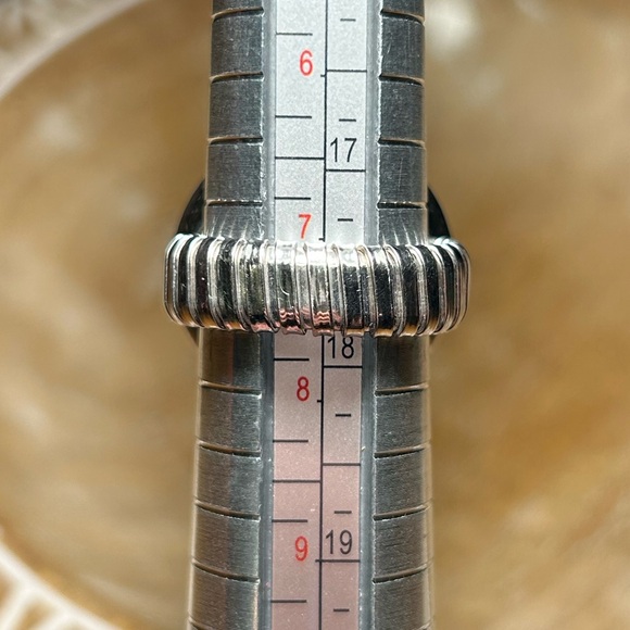 *SOLD* Italian Lira Coin 925 Sterling Silver Ring - Picture 15 of 16